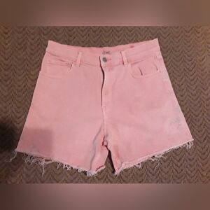 🌼2 For $15🌼 Pink Faherty Women's Shorts Frayed Size 28 Small Denim